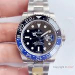 UN factory Replica Rolex Gmt-Master 2 Batman Watch SWISS 3285
